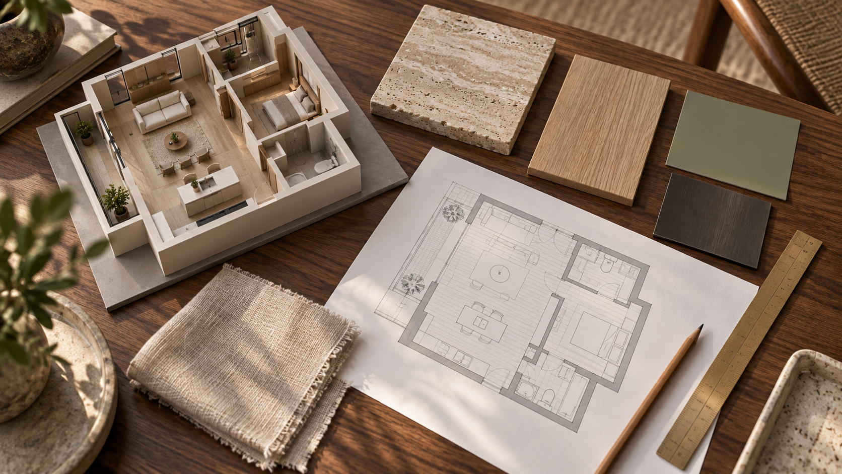 Architectural design worktable
