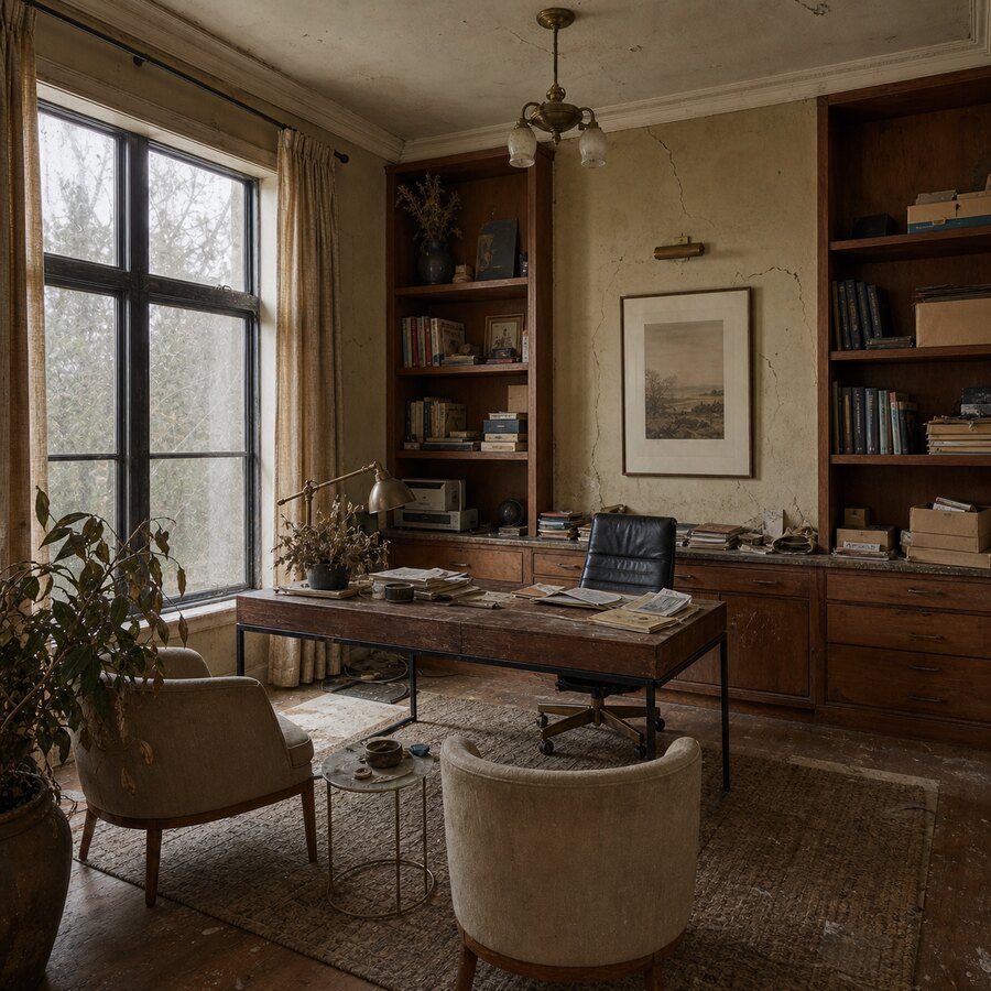 Home Office — before renovation